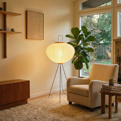 Akari Minimalist 10A 14A Floor Lamp