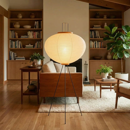 Akari Minimalist 10A 14A Floor Lamp