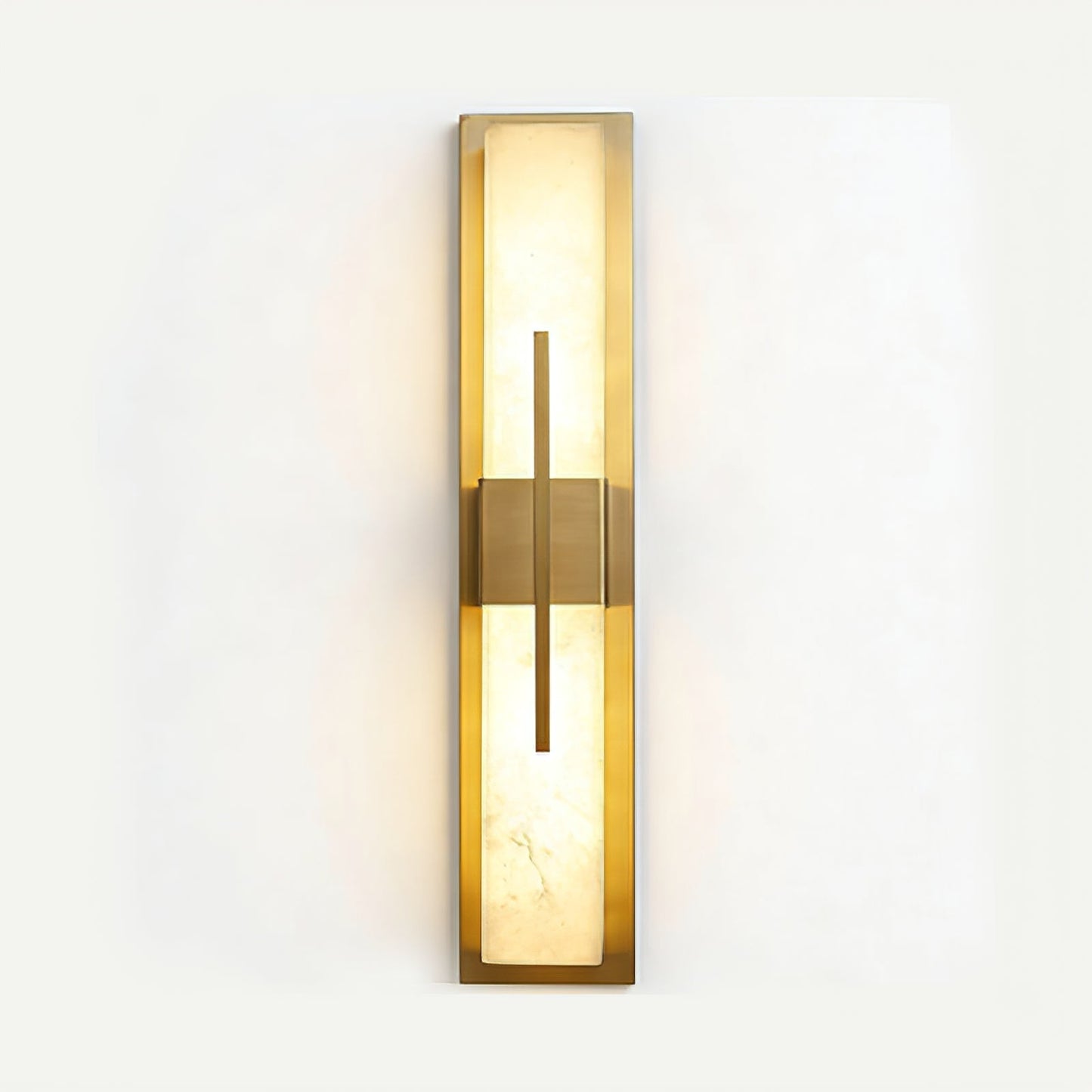 Modern Alabaster Linear Wall Sconce