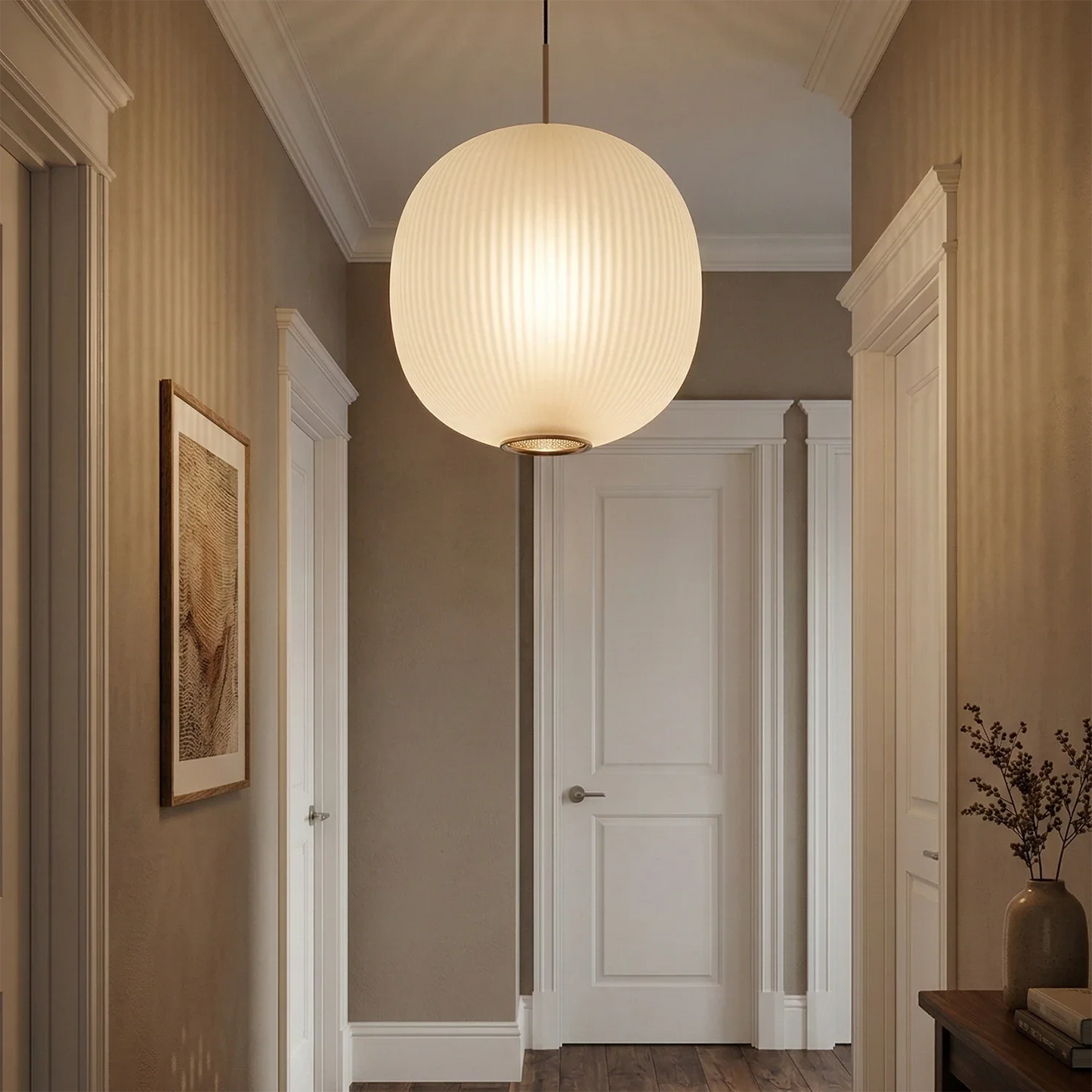 Bloom Frosted Glass Pendant Light