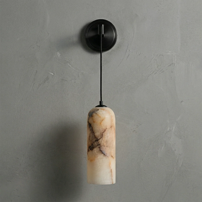 Modern Petra Alabaster Wall Sconce