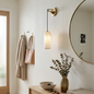 Modern Petra Alabaster Wall Sconce