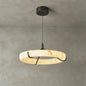 Modern Spanish Alabaster Halo Pendant Lamp