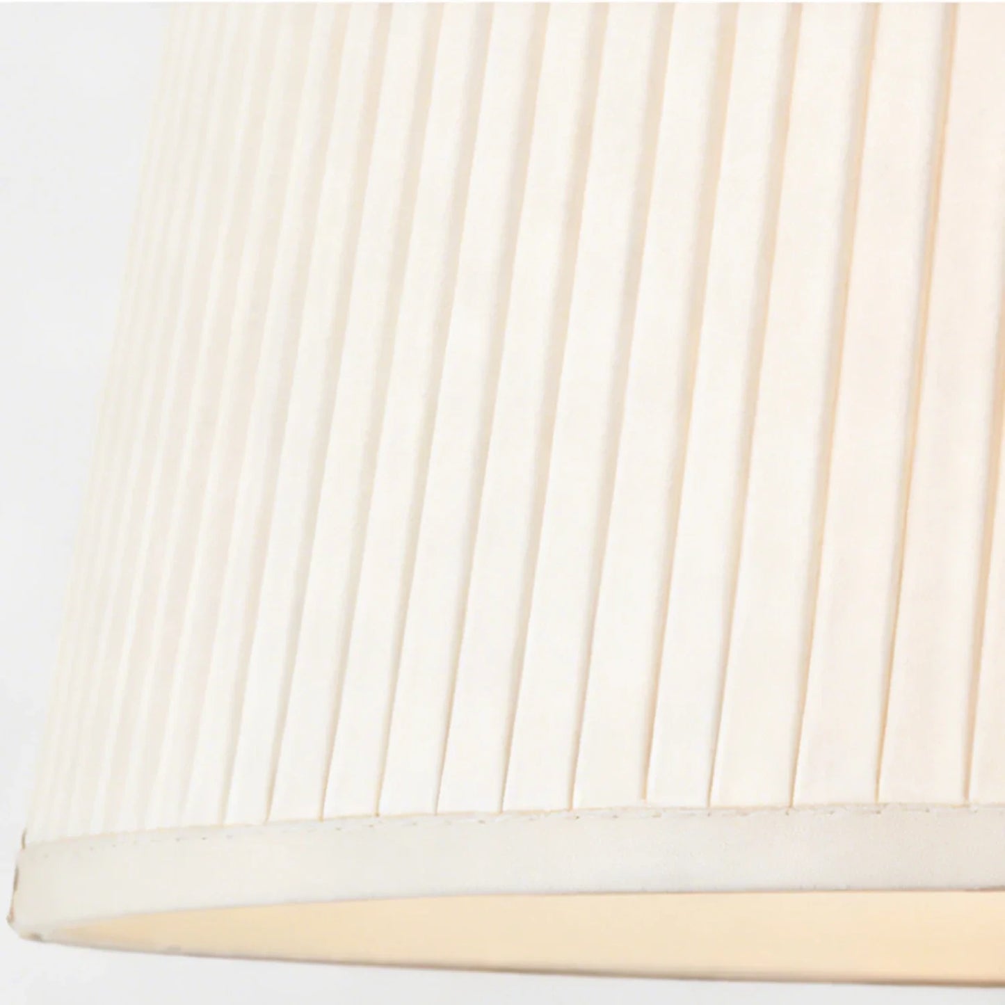 Modern Tailored Reed Pleat Stem Pendant