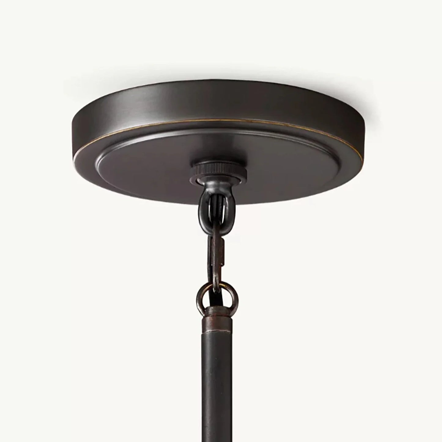 Modern Tailored Reed Pleat Stem Pendant