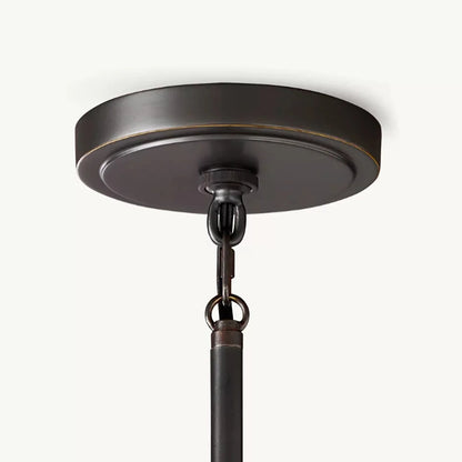 Modern Tailored Reed Pleat Stem Pendant