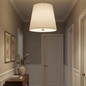 Modern Tailored Reed Pleat Stem Pendant