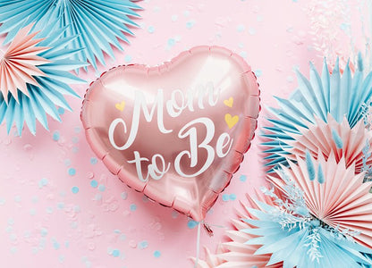 Mom to Be Heart Balloon