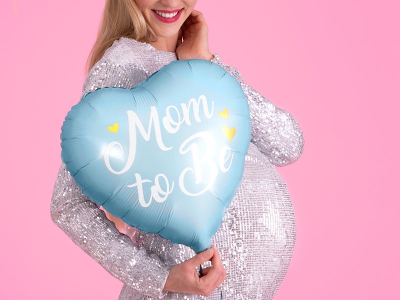 Mom to Be Heart Balloon