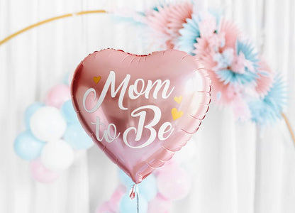 Mom to Be Heart Balloon