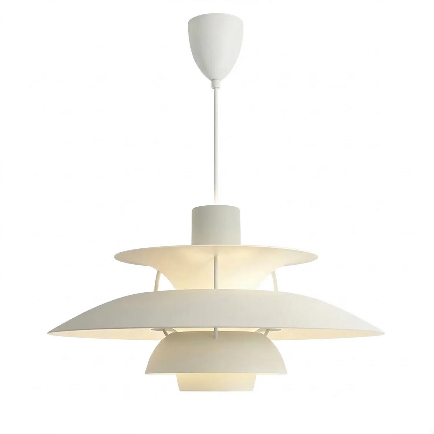 Multi-Tier Saucer Pendant Lamp