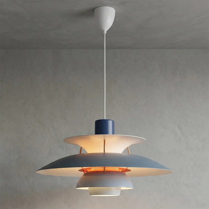 Multi-Tier Saucer Pendant Lamp
