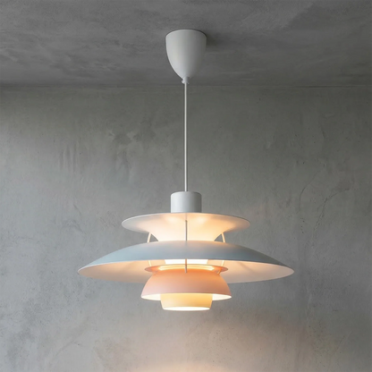 Multi-Tier Saucer Pendant Lamp