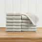 100% Cotton Woven Texture Bath Towel Set - Marbella Collection