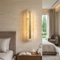Oblong & Rectangular Alabaster Wall Sconces