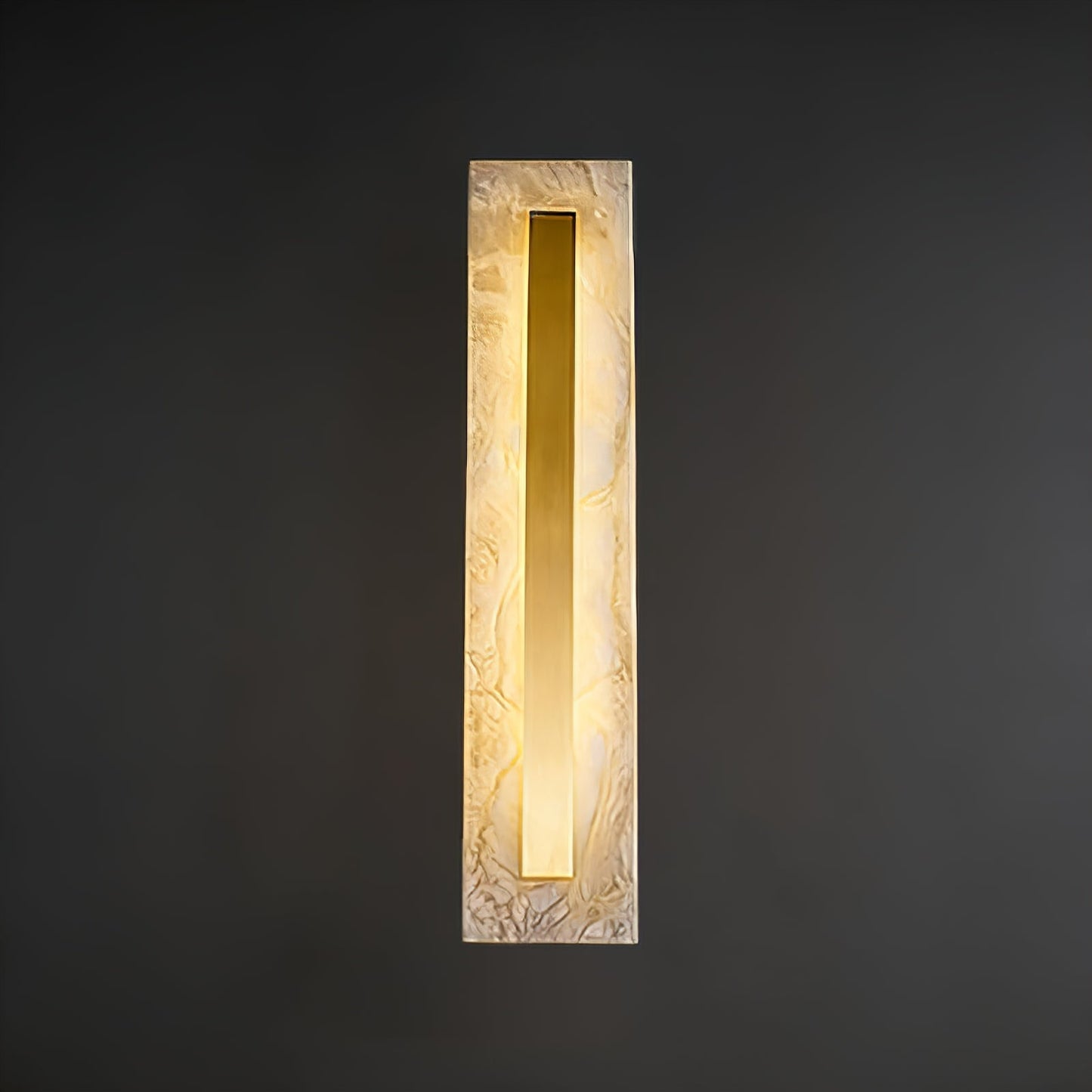 Oblong & Rectangular Alabaster Wall Sconces