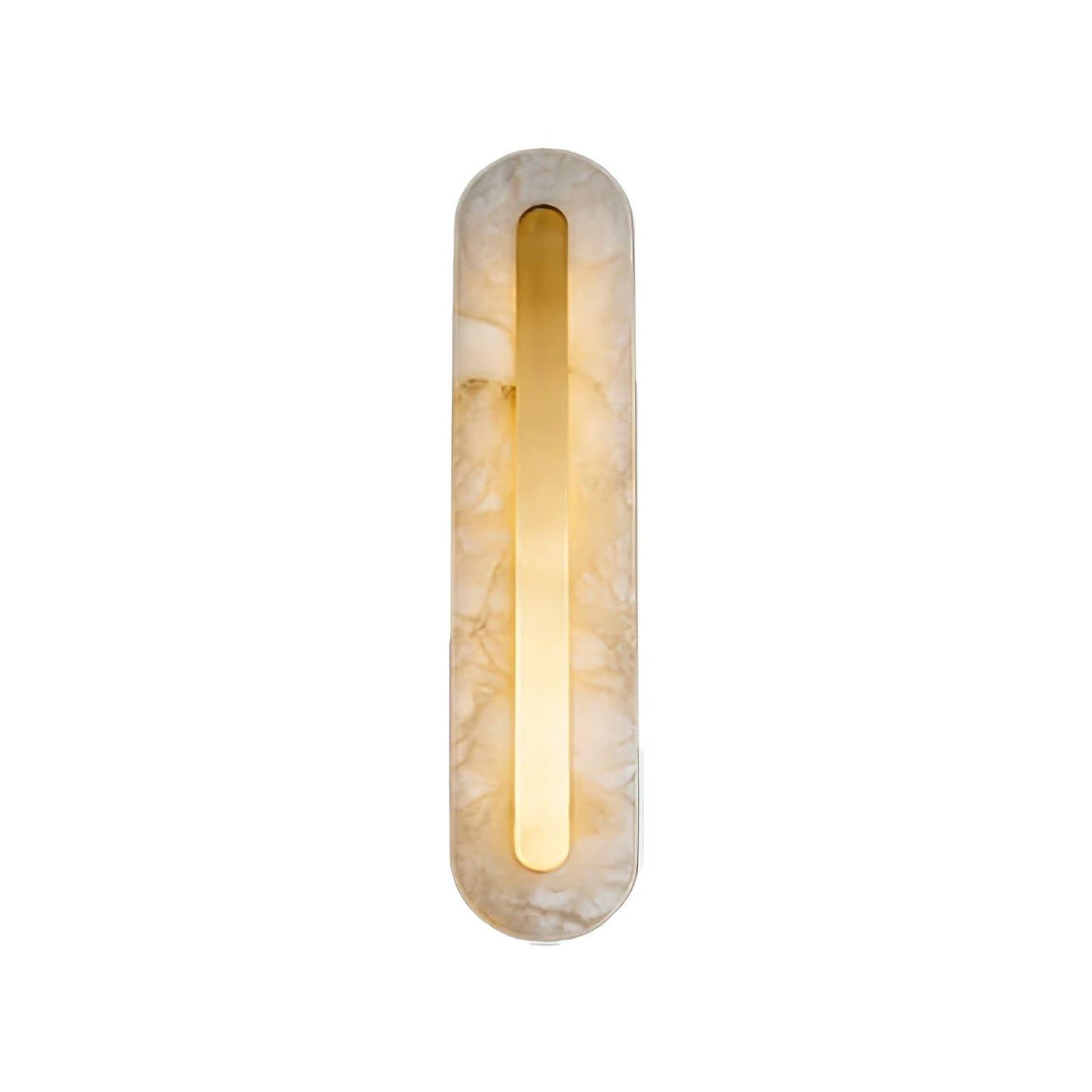 Oblong & Rectangular Alabaster Wall Sconces