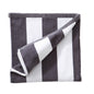 Cotton Velour Cabana Stripe Beach Towel - Novia Collection.