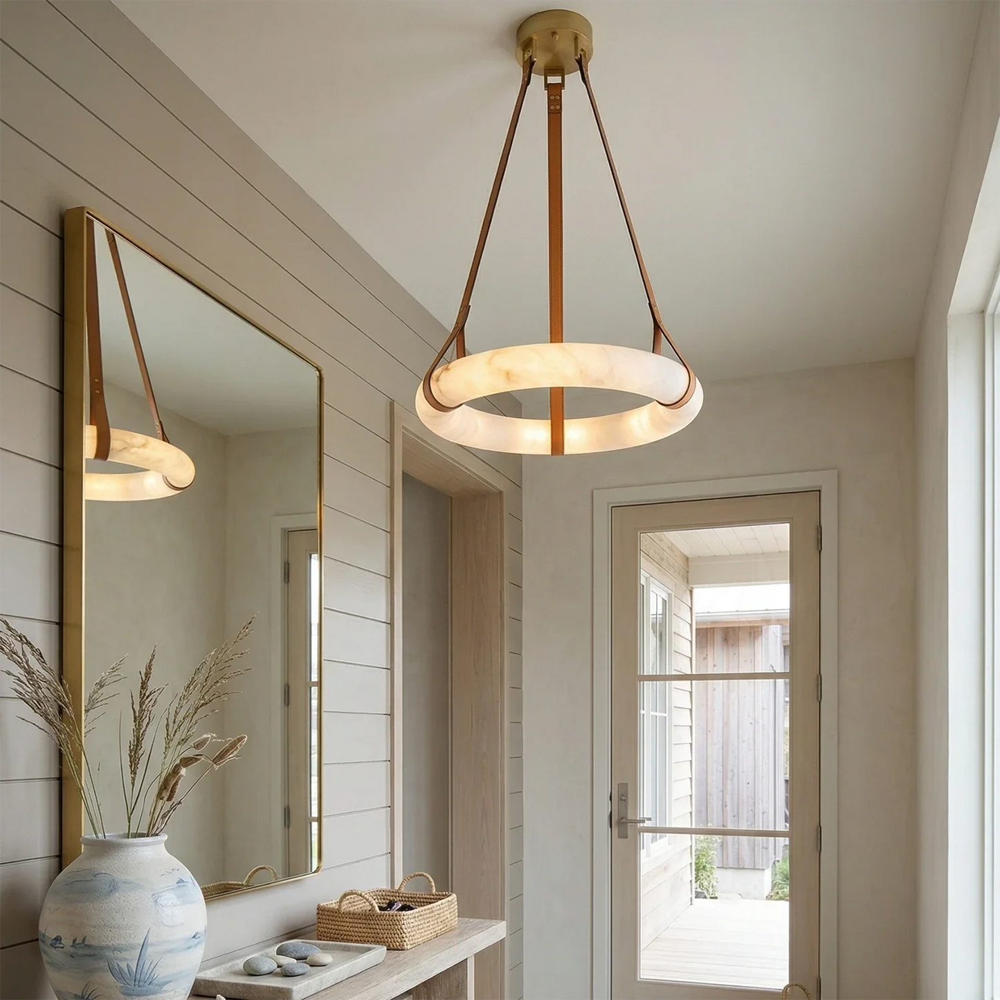 Oslo Alabaster Pendant Light