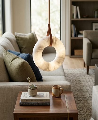 Oslo Alabaster Pendant Light