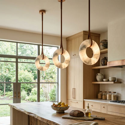Oslo Alabaster Pendant Light