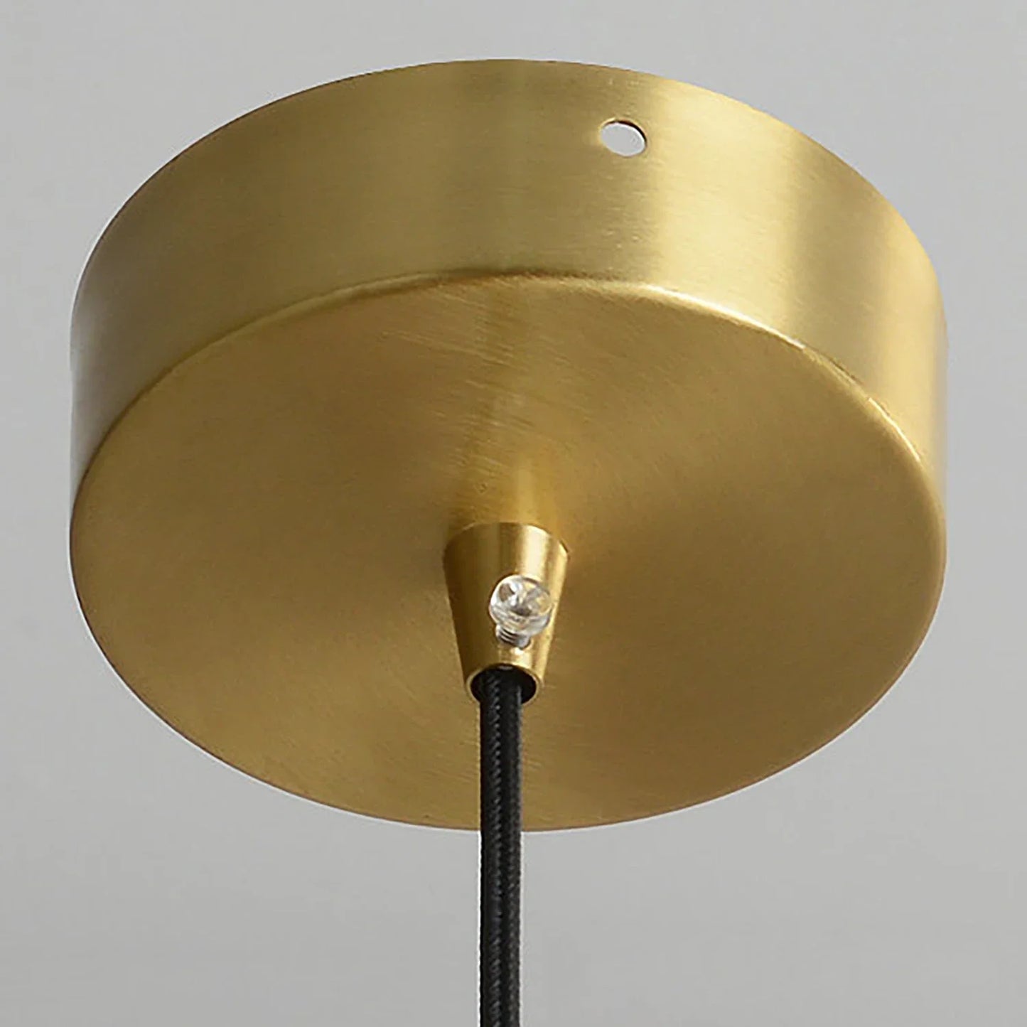 Oval Alabaster Pendant Light