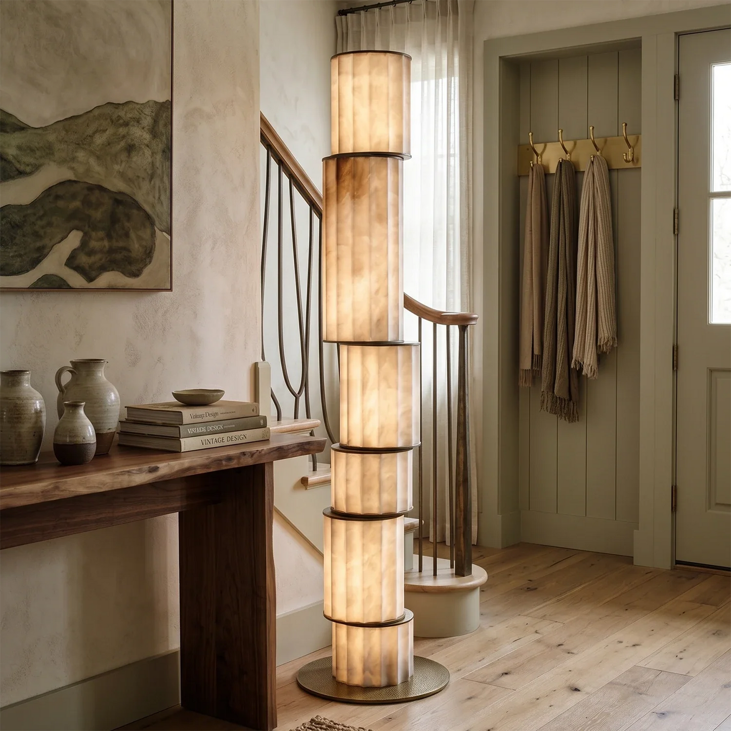 Padana Alabaster Floor Lamp