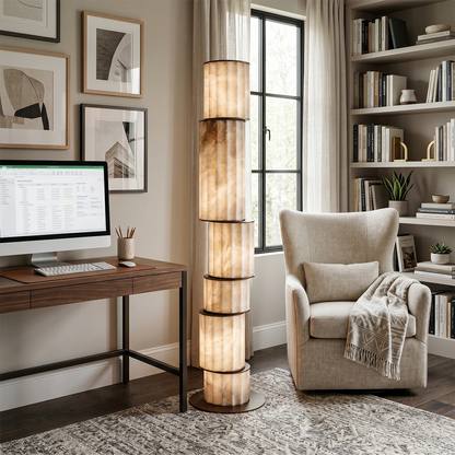 Padana Alabaster Floor Lamp