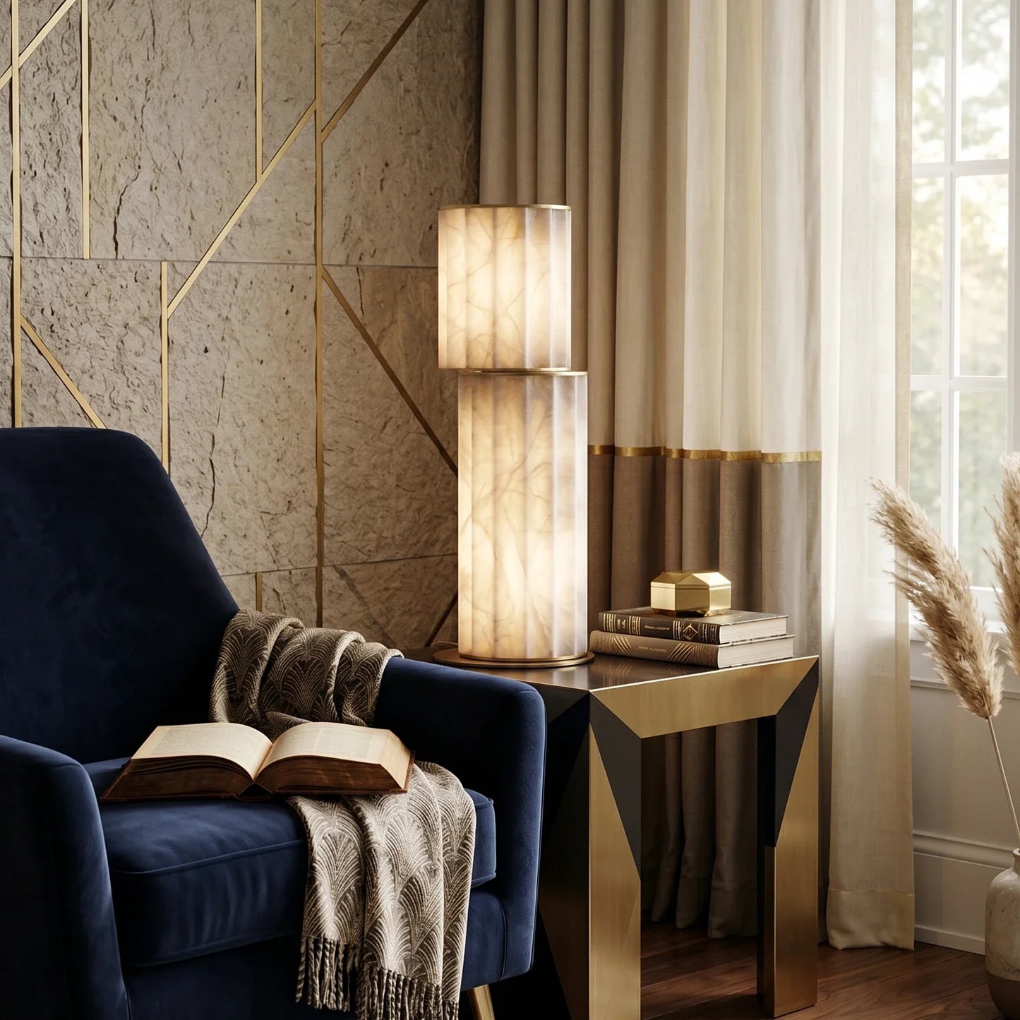 Padana Alabaster Table Lamp