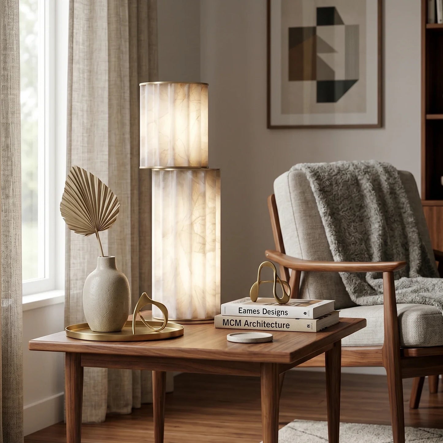 Padana Alabaster Table Lamp