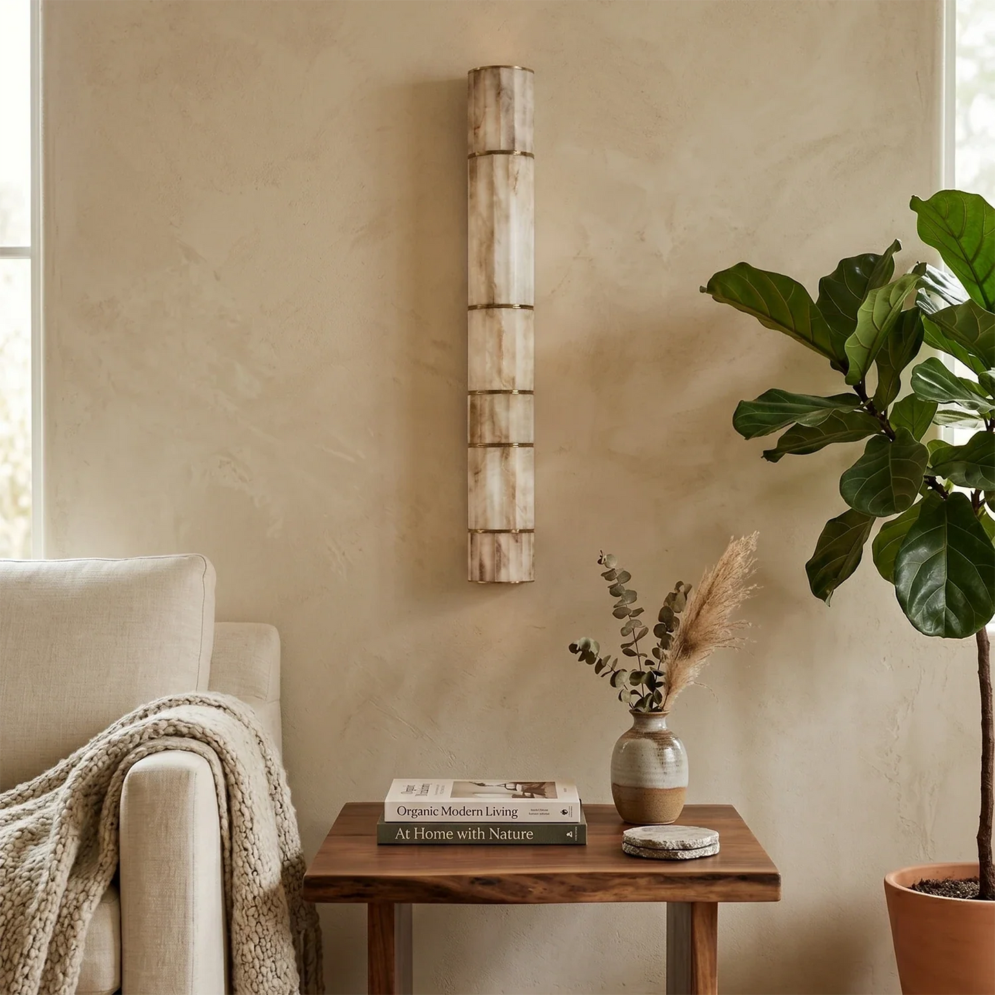 Padana Alabaster Wall Lamp