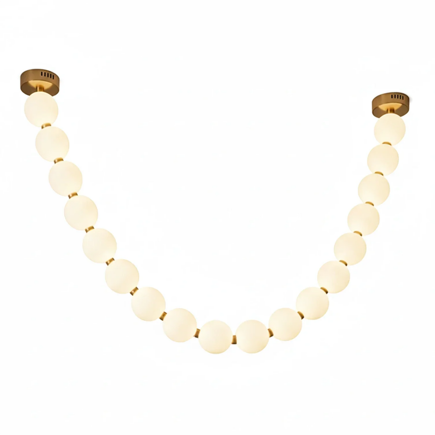 Dazzling Pearl Necklace Chandelier