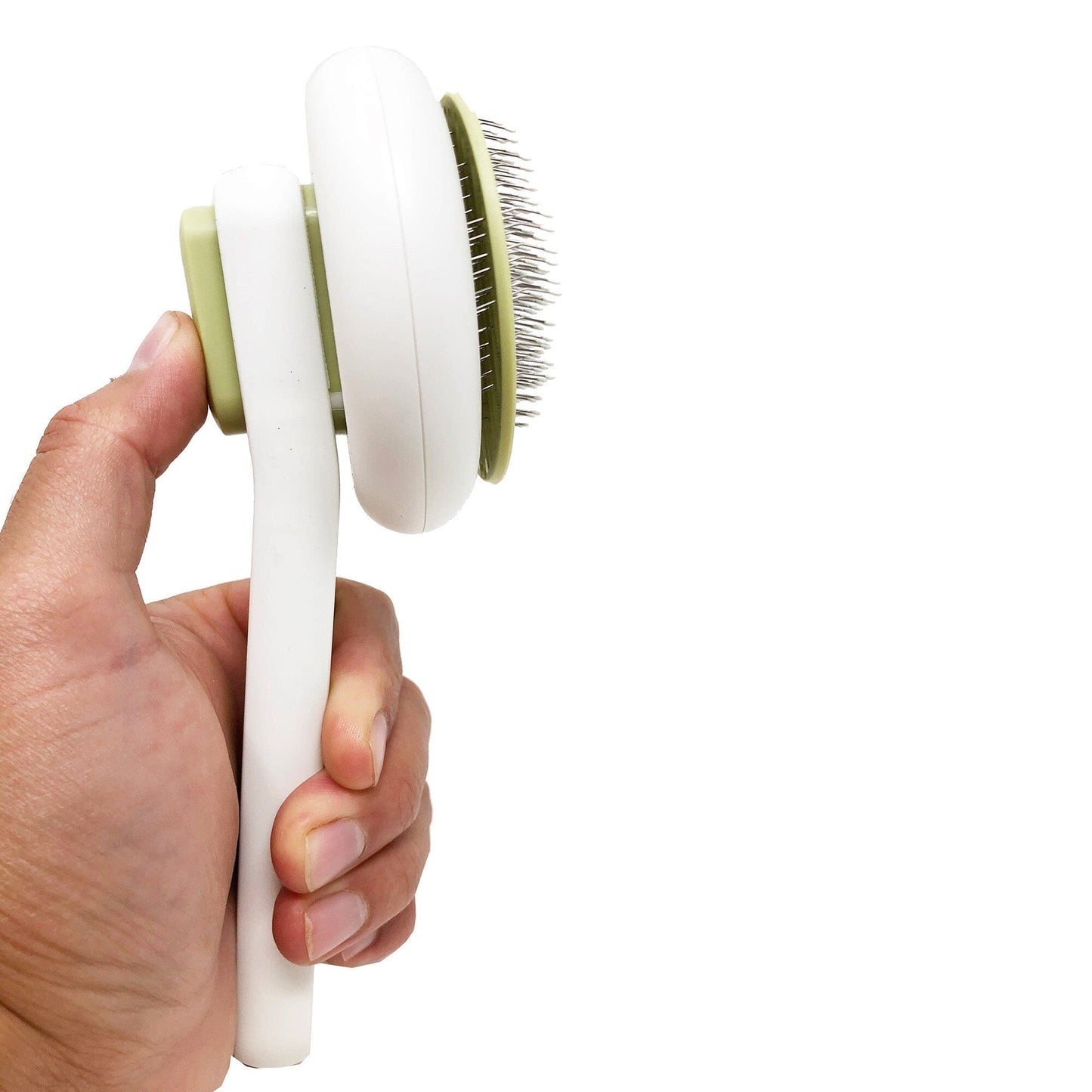 Pet Life ® 'Concepto' Modern Bristle Grooming Pet Deshedder Comb