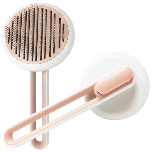 Pet Life ® 'Concepto' Modern Bristle Grooming Pet Deshedder Comb