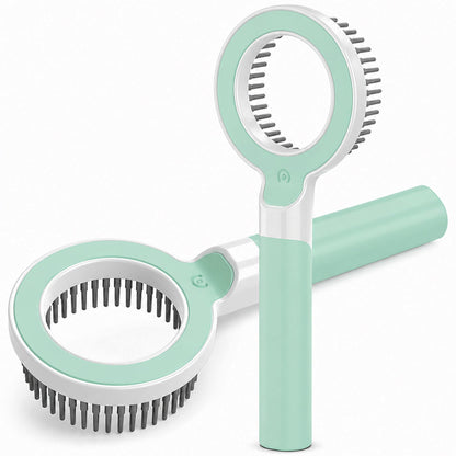 Pet Life ® 'WAGNIFY' 360 Degree and Multi-Directional Modern Grooming Pet Rake Comb