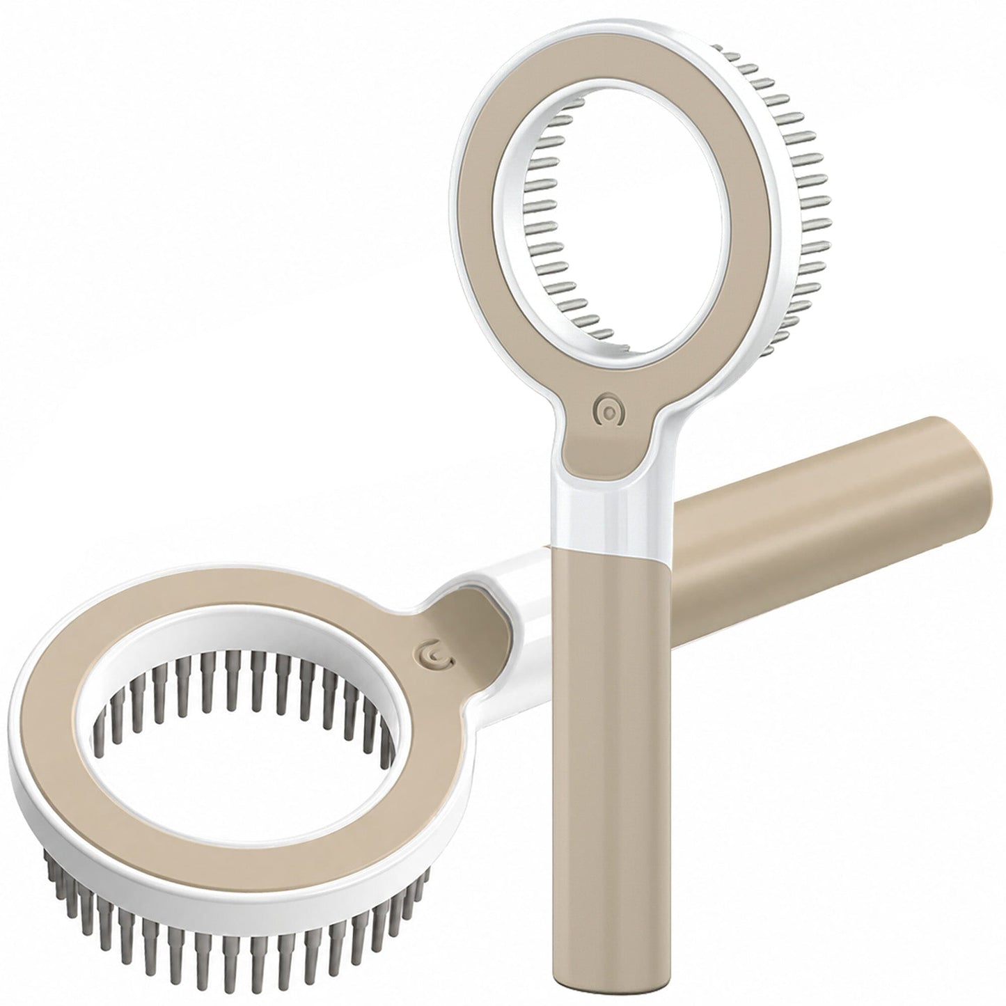 Pet Life ® 'WAGNIFY' 360 Degree and Multi-Directional Modern Grooming Pet Rake Comb