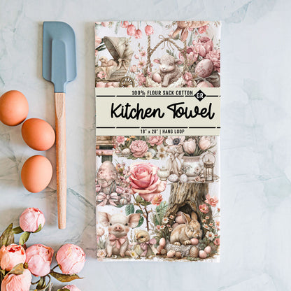 Rose Royal Easter Towel