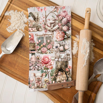 Rose Royal Easter Towel