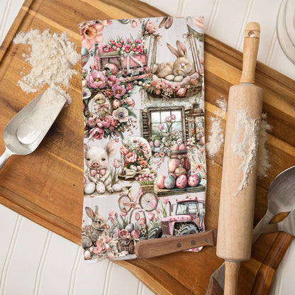 Rose Royal Easter Towel