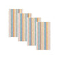 Oversized Striped Border Cabana Beach Towels - Santa Cruz.