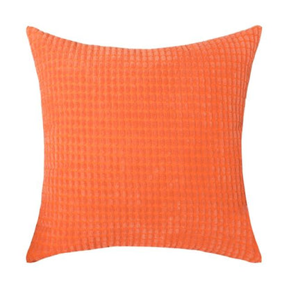 Soft Polyester Cushion Cover Corn Striped Pillow Cozy Throw Pillow Covers Cases for Couch Bed Sofa Ultra Soft Striped Cover Nordic Home Decor Throw Pillow Case Car Living Room Autumn Decoration