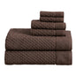 Cotton Diamond Waffle Weave Bath Towel Set - Grayson Collection