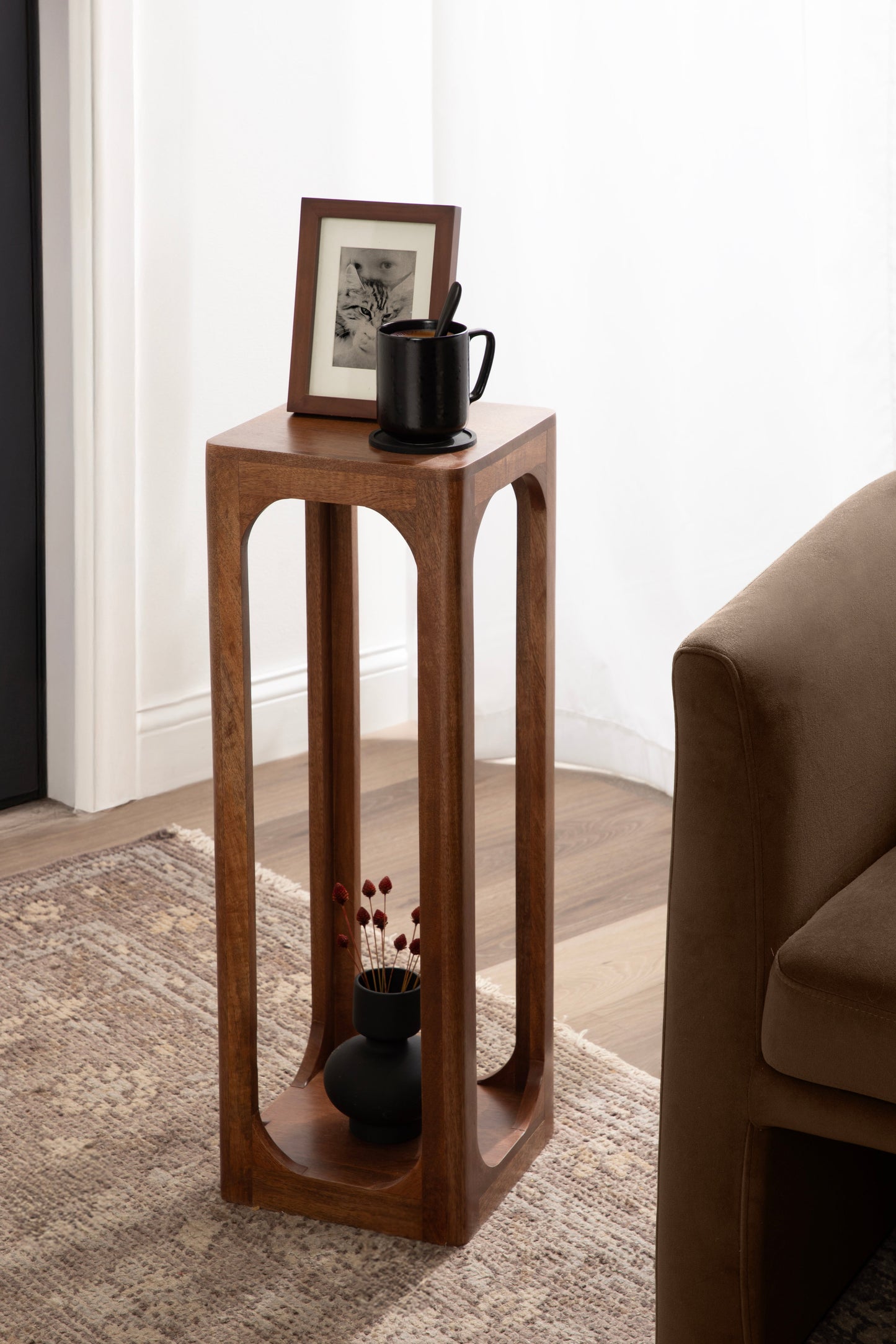 Dahl Square Wood Tea Table