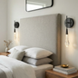 Raindrop Glass Solitaire Wall Lamp