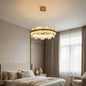Rectangle Alabaster Annular Chandelier