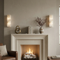 Rectangular Alabaster Wall Light