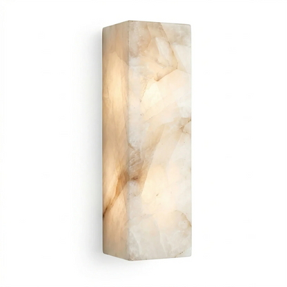 Rectangular Alabaster Wall Light