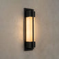 Rectangular Brass Resin LED Wall Lamp