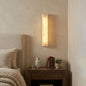 Rectangular Tubular Alabaster Wall Lamp