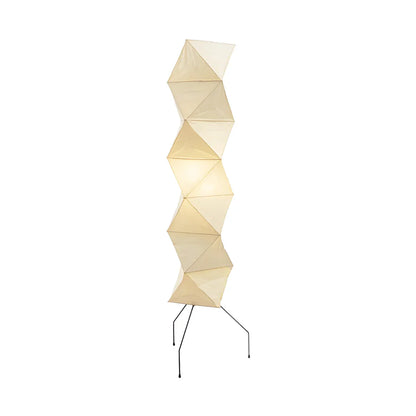 Akari Rhombus Origami UF4-L8 Floor Lamp